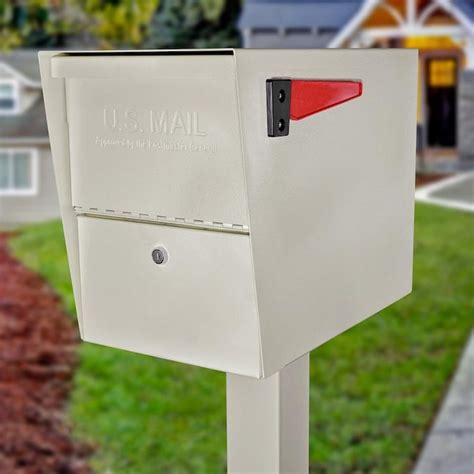 white metal box|extra large white metal mailbox.